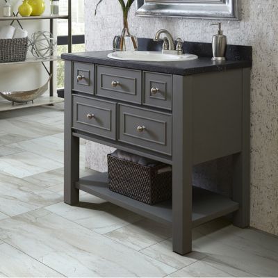 ceramic tile floors in a Washington bathroom